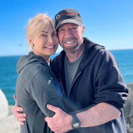 Chuck Norris with his wife Gena O’Kelley. 